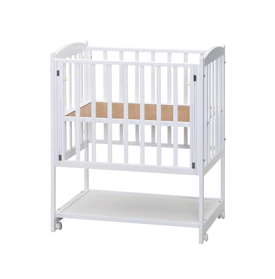 Amazon | ヤマサキ コンパクトベッド プチモール(ホワイト